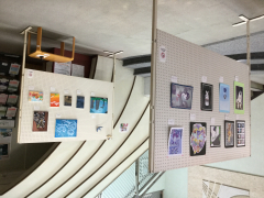 明和中学校美術部作品展